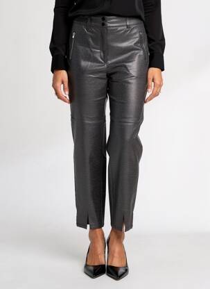 Pantalon slim stretch taille normale noir SHEEGO femme