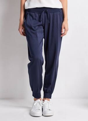 Jogging stretch taille normale bleu SHEEGO femme