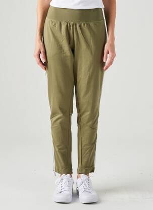 Legging stretch taille normale vert SHEEGO femme