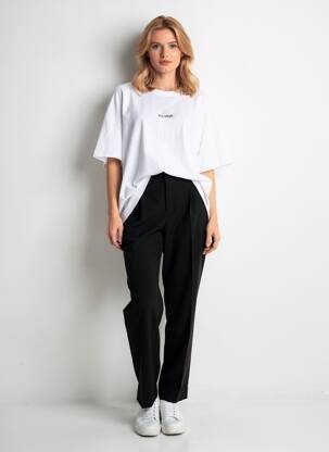 T-shirt imprimé fantaisie manches courtes blanc ONLY femme