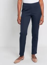 Legging stretch taille normale bleu ZHENZI femme