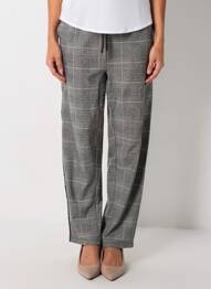 Pantalon slim taille élastique taille normale gris ZHENZI femme