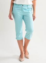Pantacourt poches bleu TONI femme