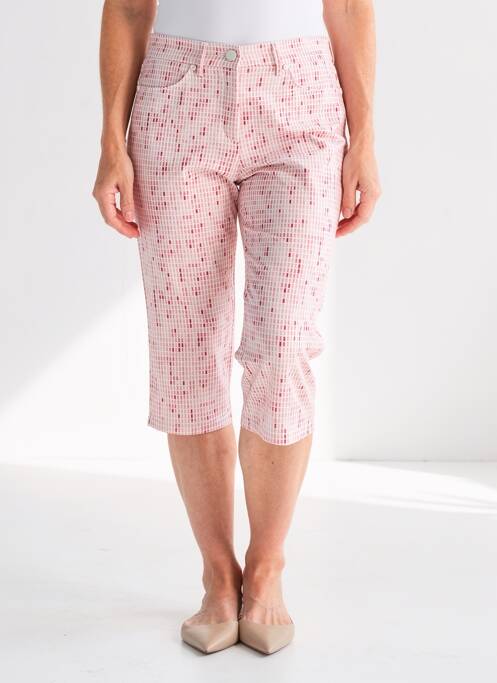 Pantacourt poches rose TONI femme