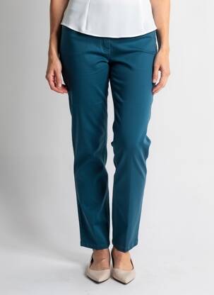 Pantalon slim taille élastique taille normale bleu STARK femme
