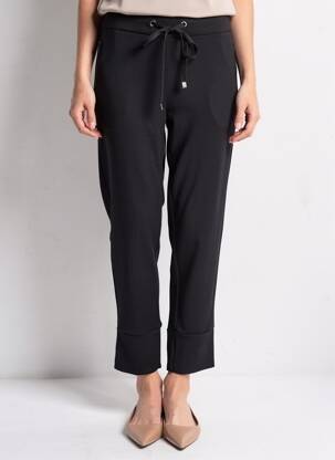 Pantalon slim taille élastique taille normale noir STARK femme
