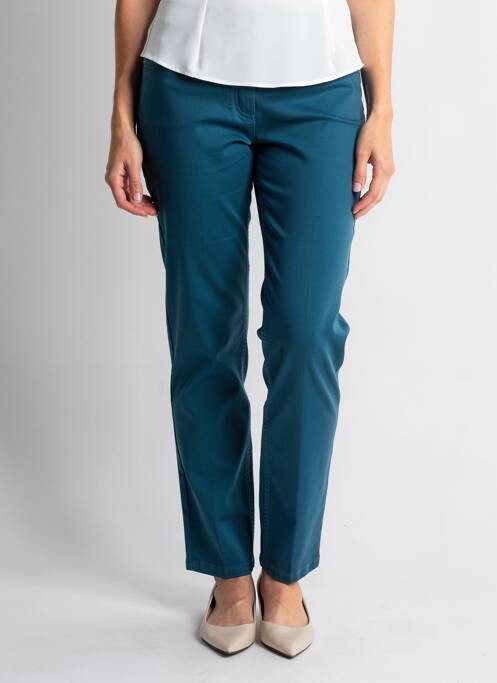 Pantalon slim taille élastique taille normale bleu STARK femme