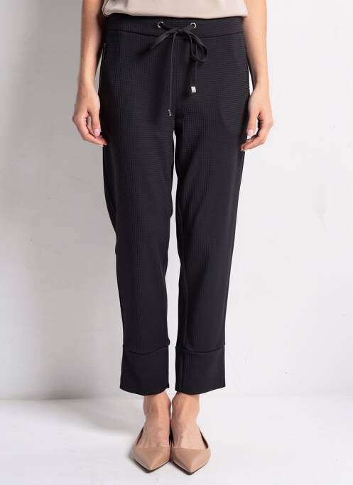 Pantalon slim taille élastique taille normale noir STARK femme