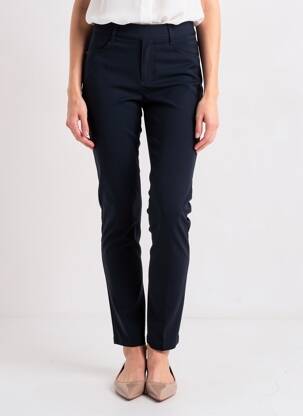 Pantalon slim taille élastique taille normale bleu STARK femme