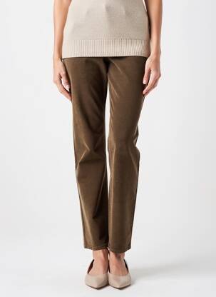 Pantalon slim taille normale taille normale vert DIANE LAURY femme