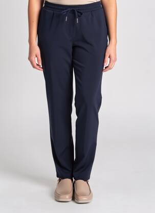 Pantalon slim taille élastique taille normale bleu GRIFFON femme