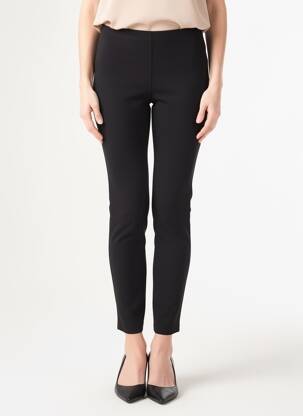Legging tissage jersey noir GEVANA femme