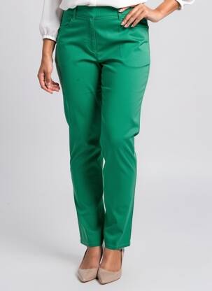 Pantalon slim taille élastique taille normale vert STARK femme