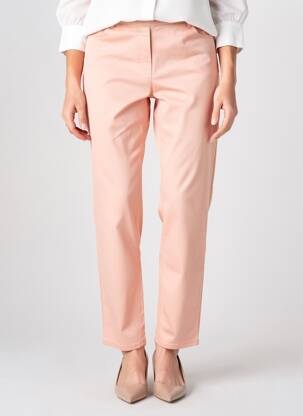 Pantalon slim taille élastique taille normale rose STARK femme