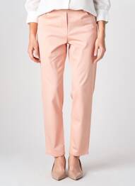 Pantalon slim taille élastique taille normale rose STARK femme