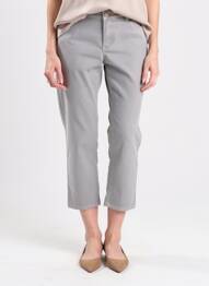 Pantacourt taille basse taille basse gris STARK femme