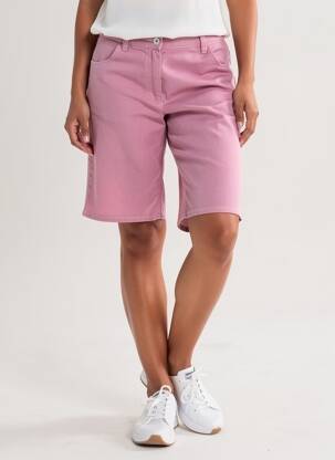 Bermuda coupe droite taille normale violet STARK femme