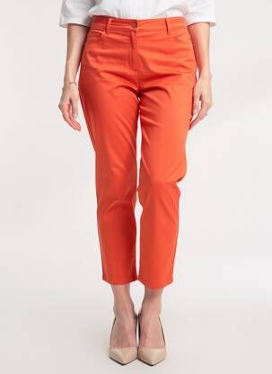 Pantalon 7/8 stretch taille normale rouge TONI femme