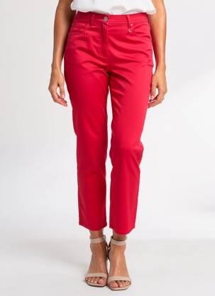 Pantalon 7/8 stretch taille normale rose TONI femme
