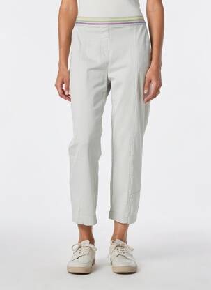 Pantacourt stretch taille normale gris TONI femme