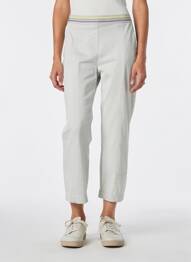 Pantacourt stretch taille normale gris TONI femme