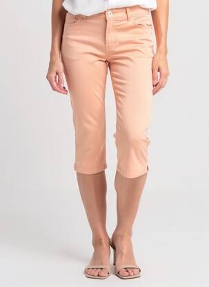 Pantacourt poches orange C'EST BEAU LA VIE femme