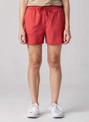 Short coupe droite rouge C'EST BEAU LA VIE femme