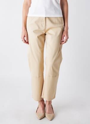Pantacourt taille normale taille normale beige DIANE LAURY femme