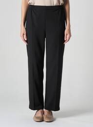 Pantalon slim taille élastique taille normale noir PLURIELLES femme