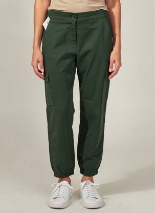 Pantalon cargo poches vert LCDN femme