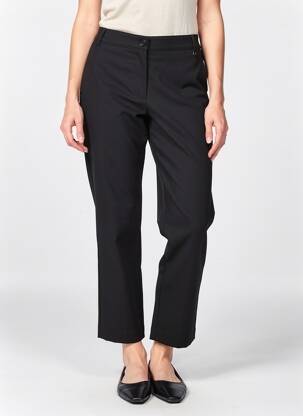 Pantalon 7/8 stretch taille normale noir DEVERNOIS femme