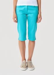 Corsaire stretch taille normale bleu JULIE GUERLANDE femme