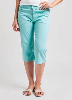 Corsaire stretch taille normale vert DIANE LAURY femme
