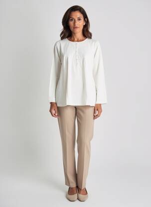 T-shirt manches longues manches longues beige SHEEGO femme