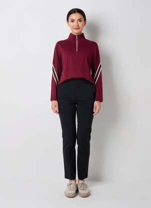 T-shirt manches longues manches longues rouge SHEEGO femme