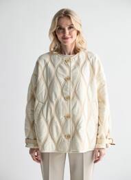 Veste casual col rond beige BA&SH femme