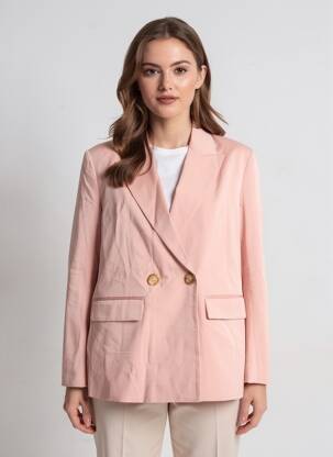 Blazer poches rose FRNCH femme
