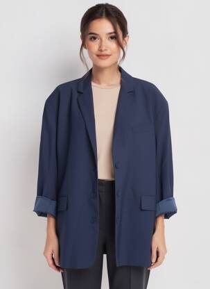 Blazer poches bleu AMERICAN VINTAGE femme