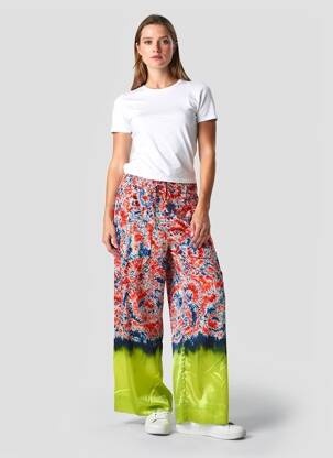 Pantalon large coupe fluide taille normale rouge ESSENTIEL ANTWERP femme
