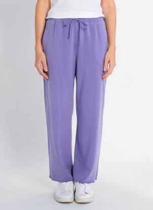 Jogging stretch taille normale violet AMERICAN VINTAGE femme