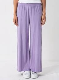 Pantalon flare stretch taille normale violet AMERICAN VINTAGE femme