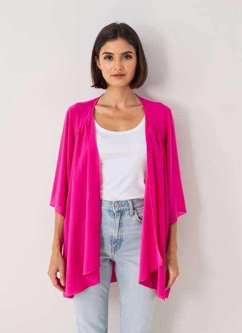 Gilet manches longues manches longues violet SPG WOMAN femme
