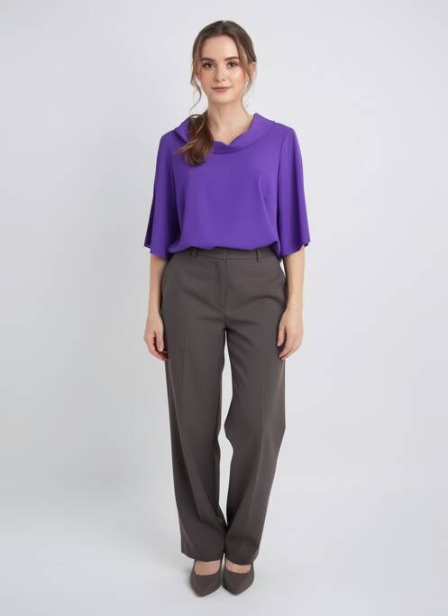 Tunique manches courtes manches courtes violet SPG WOMAN femme