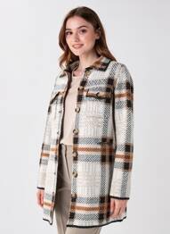 Gilet manches longues stretch beige DIANE LAURY femme