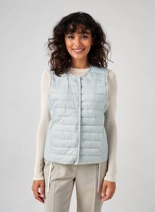 Doudoune poches sans capuche gris ZIA BRAND femme