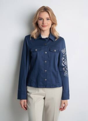 Blazer poches bleu MERI & ESCA femme