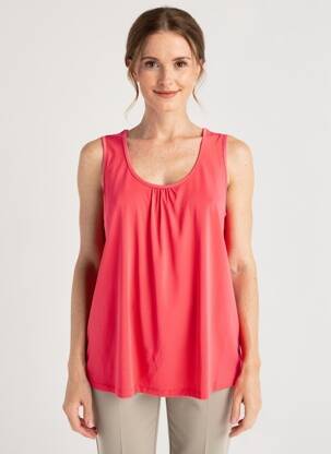 Top sans manche sans manche rouge SPG WOMAN femme