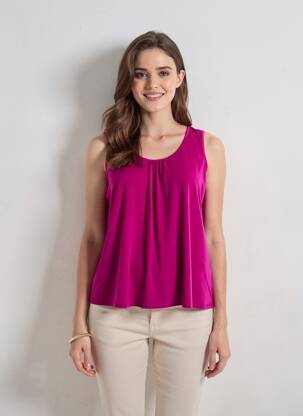 Top sans manche sans manche violet SPG WOMAN femme