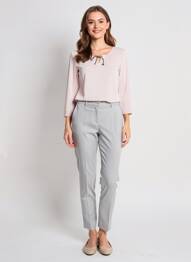 Top coupe fluide manches 3/4 rose DIANE LAURY femme