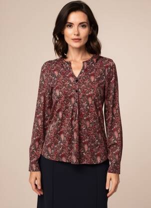 T-shirt manches longues manches longues orange DIANE LAURY femme